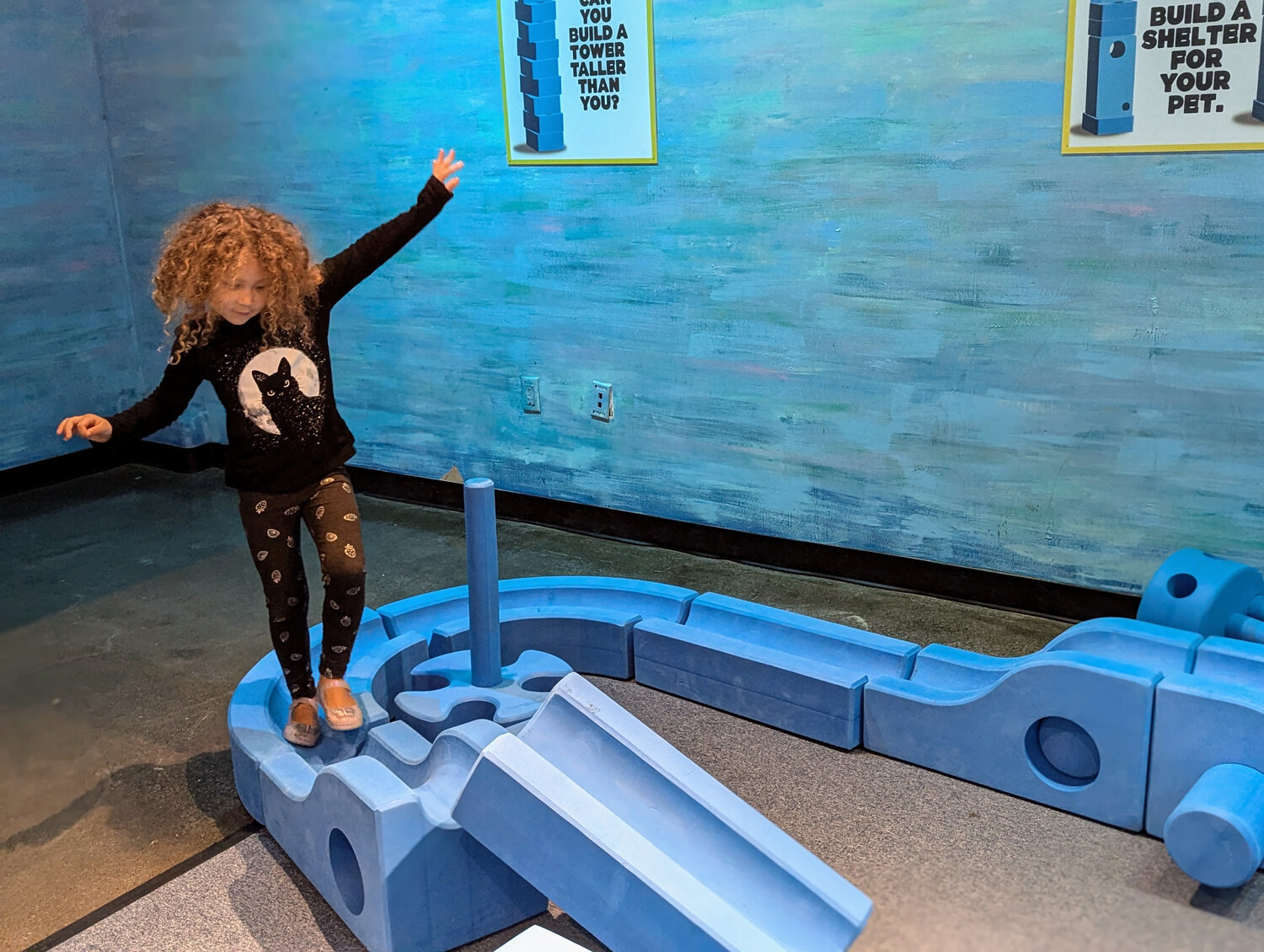 Back to the basics Building with blocks at Long Island Children's